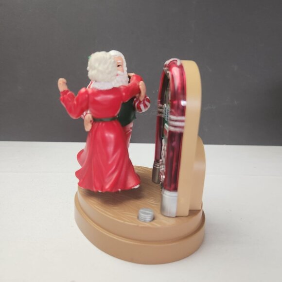 Santa Best Christmas Eve Musical Ornament Centerpiece - Plays Jingle Bell Rock - Picture 11 of 12
